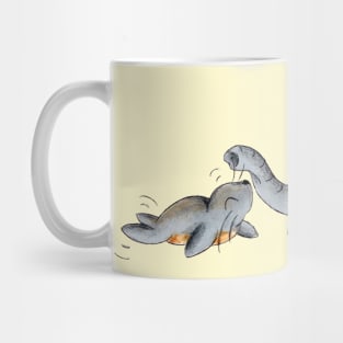 Baby Elephant Buddies Mug